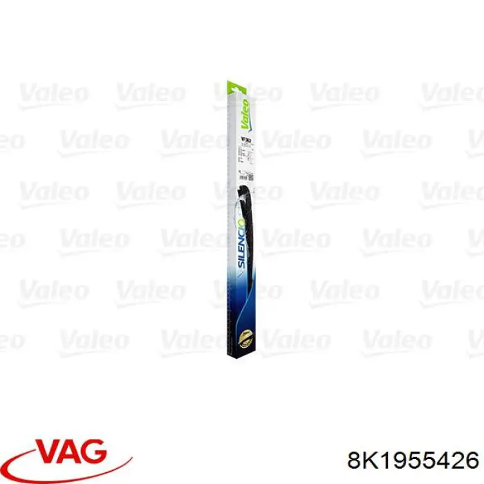8K1955426A VAG Escobilla del limpiaparabrisas del lado del pasajero