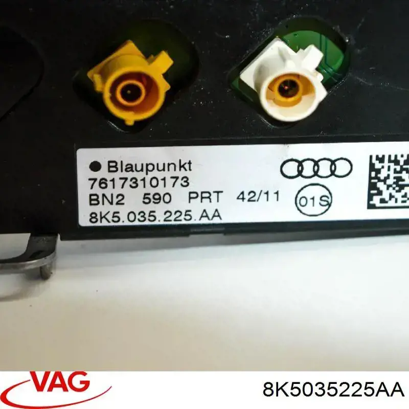 Amplificador de señal de antena 8K5035225AA VAG