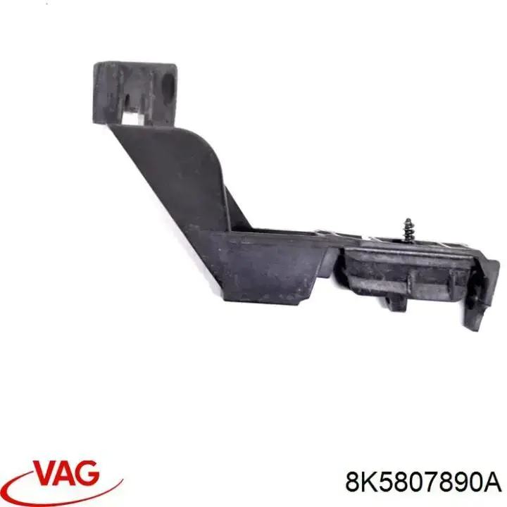 8K5807890A VAG Soporte del paragolpes trasero derecho