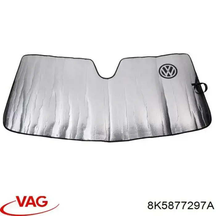 Sellador de techo corredizo 8K5877297A VAG