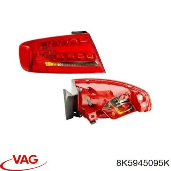 Piloto trasero exterior izquierdo VAG 8K5945095K precio, desde 107,29 EUR