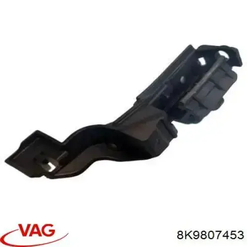 8K9807453 VAG Guía izquierda del parachoques trasero