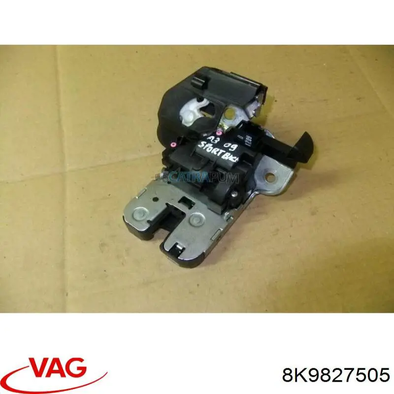 Cerradura de maletero 8K9827505 VAG