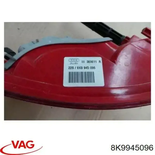 Comprar 8K9945096 VAG Piloto trasero exterior derecho
