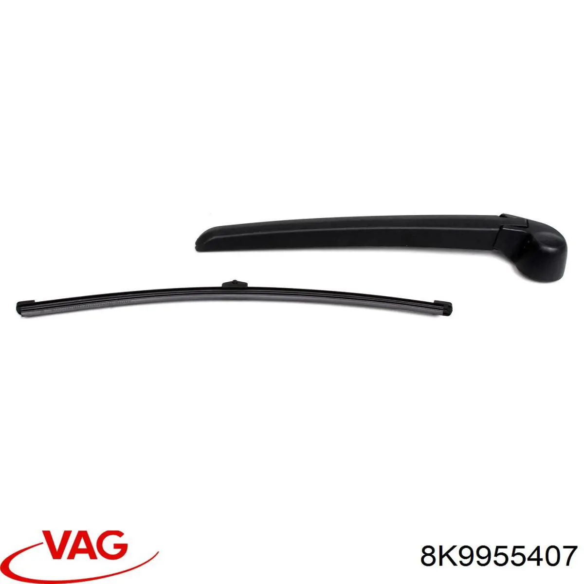 Brazo del limpiaparabrisas trasero VAG 8K9955407 precio, desde 14,61 EUR
