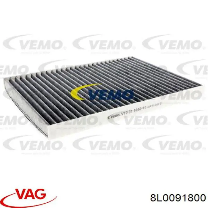 8L0091800 VAG filtro habitáculo