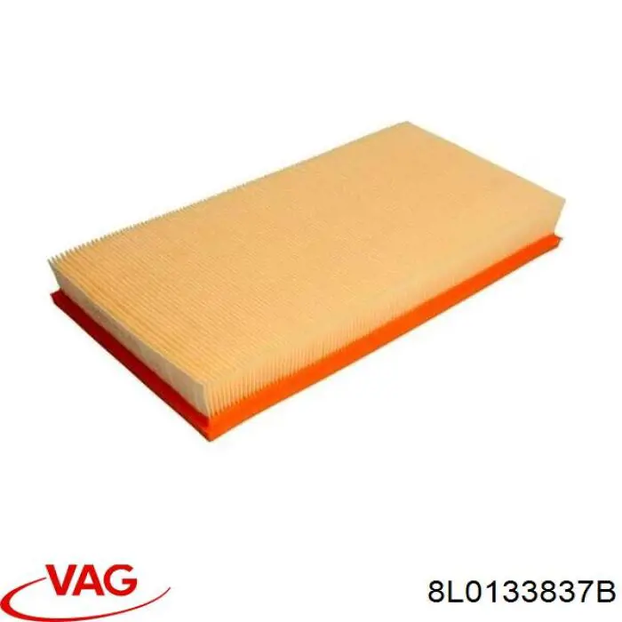 Caja del filtro de aire VAG 8L0133837B