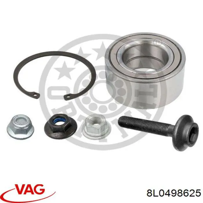 Comprar 8L0498625 VAG Cojinete de rueda delantero