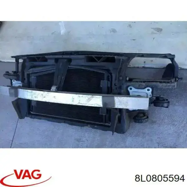 8L0805594 VAG soporte de radiador completo