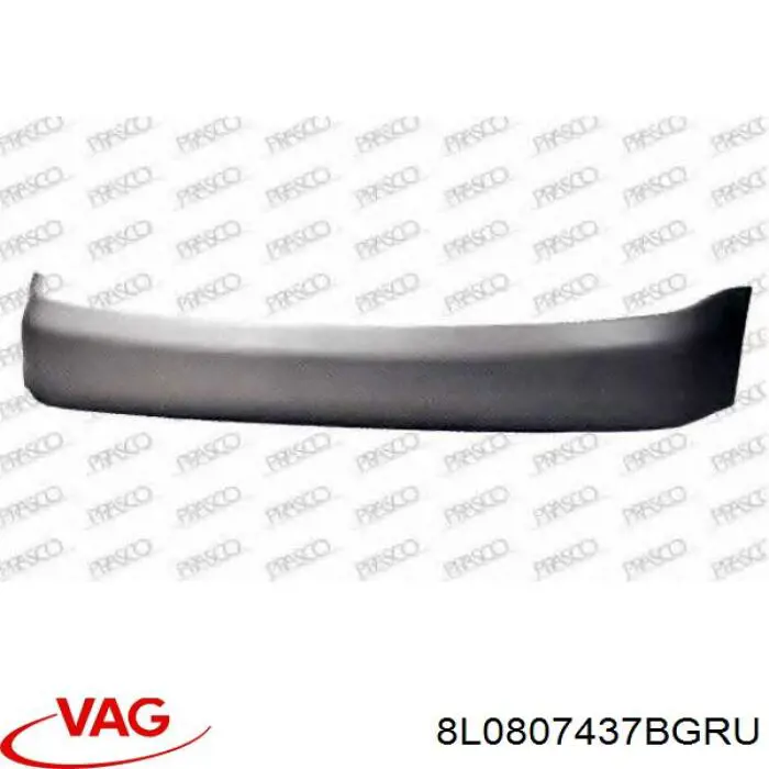 Comprar 8L0807437BGRU VAG Parachoques
