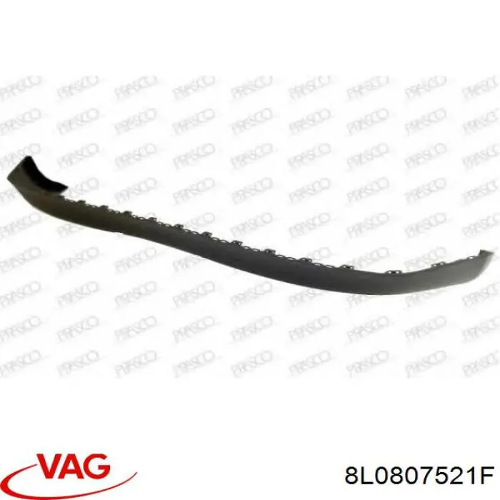 Comprar 8L0807521F VAG Alerón del parachoques trasero