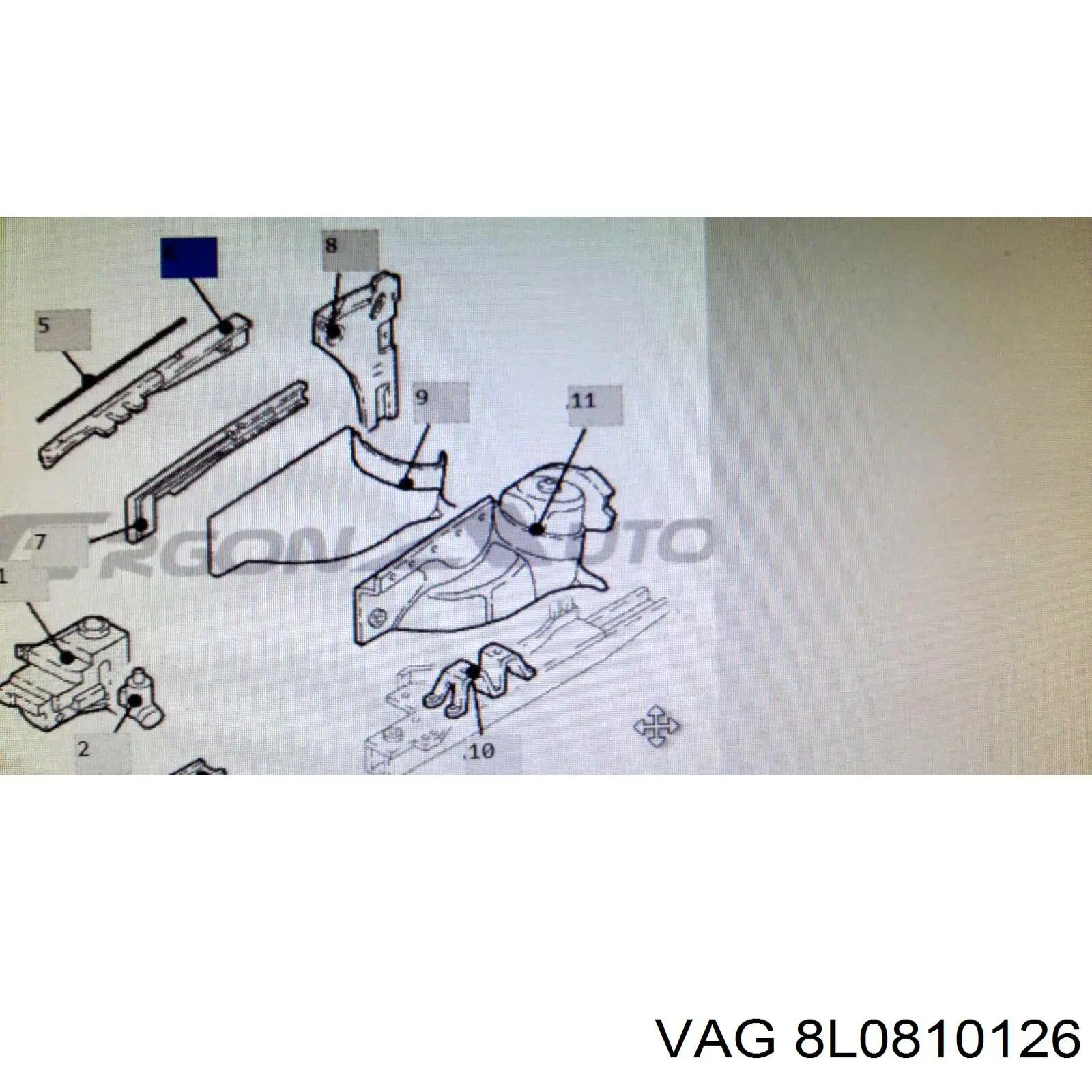  VAG 8L0810126 precio, desde  