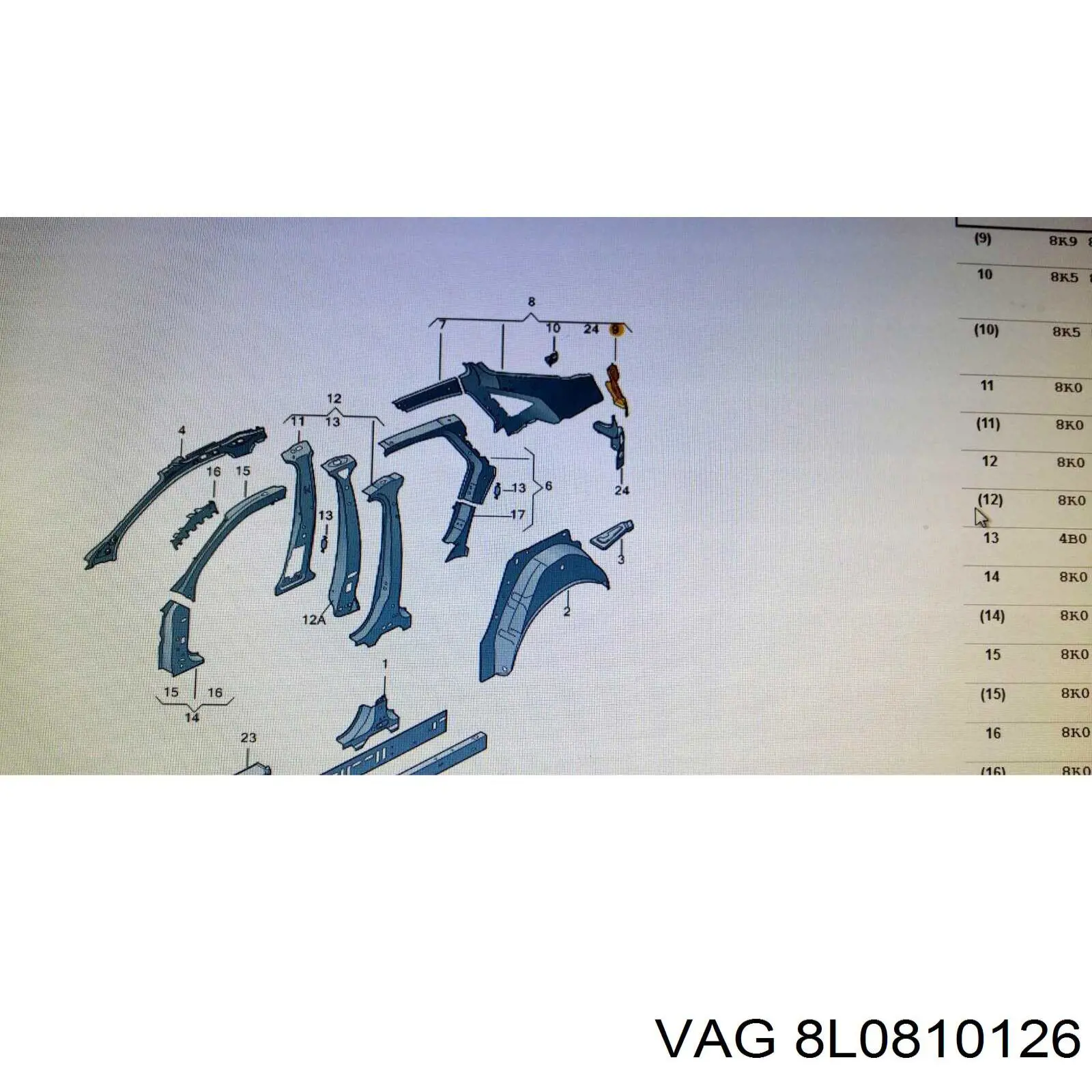 8L0810126 VAG 