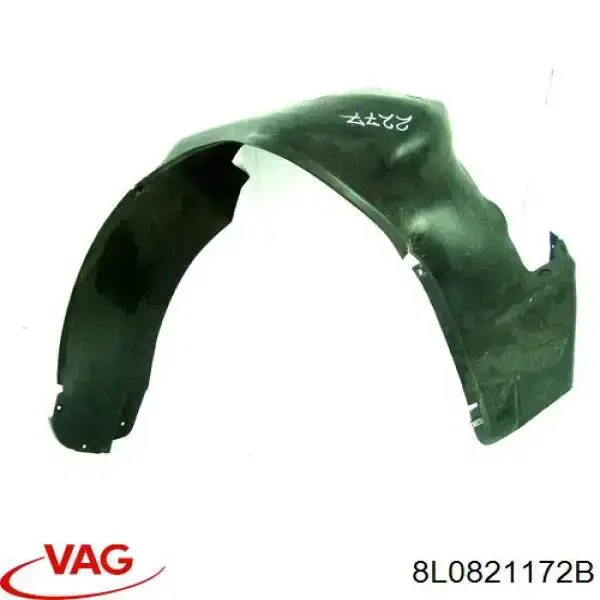 Guardabarros interior derecho, aleta delantera VAG 8L0821172B precio, desde 19,41 EUR
