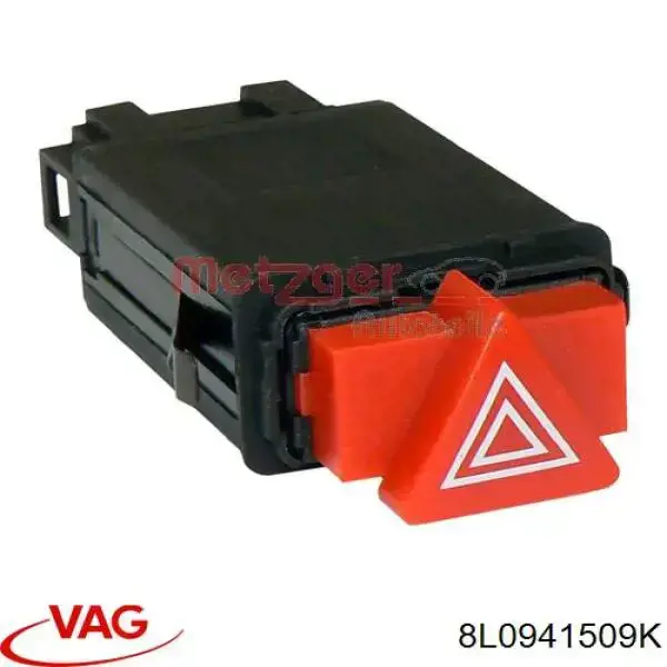 8L0941509K VAG boton de alarma