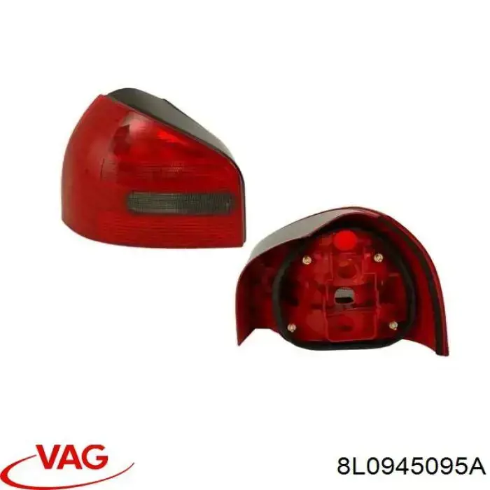 Piloto trasero izquierdo 8L0945095A VAG