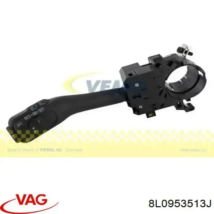 Mando de luces izquierdo VAG 8L0953513J