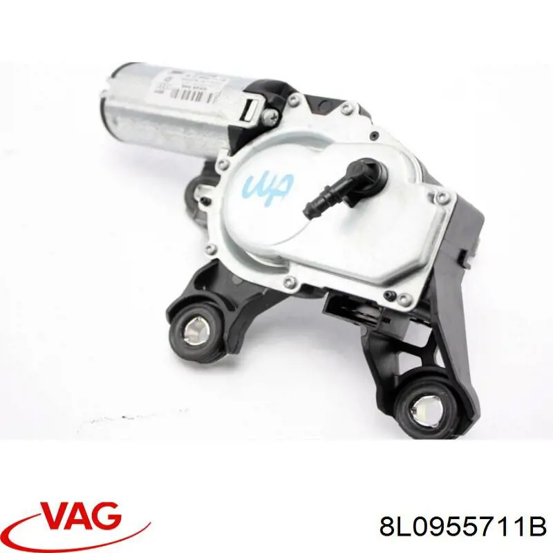Motor limpiaparabrisas luna trasera VAG 8L0955711B