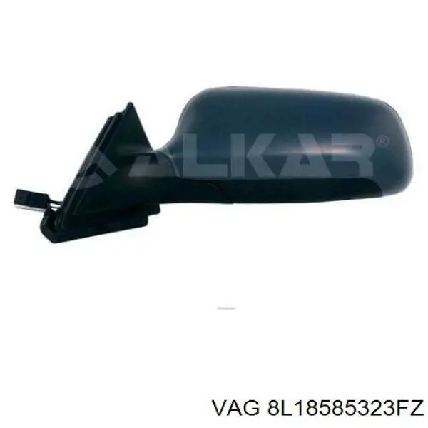 Espejo de retrovisor derecho 014743 VAG