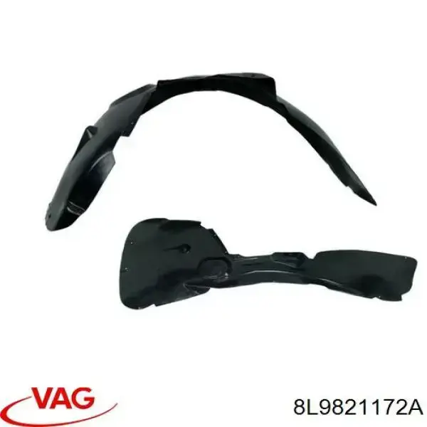 Comprar 8L9821172A VAG Paso de rueda delantero derecho