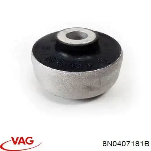 Silentblock del brazo de suspensión 8N0407181B VAG