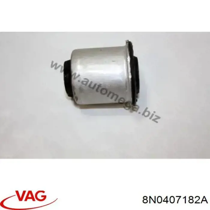 Silentblock del brazo de suspensión 8N0407182A VAG
