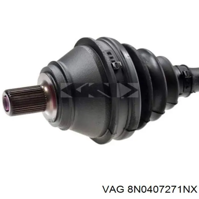 8N0407271N VAG árbol de transmisión delantero izquierdo