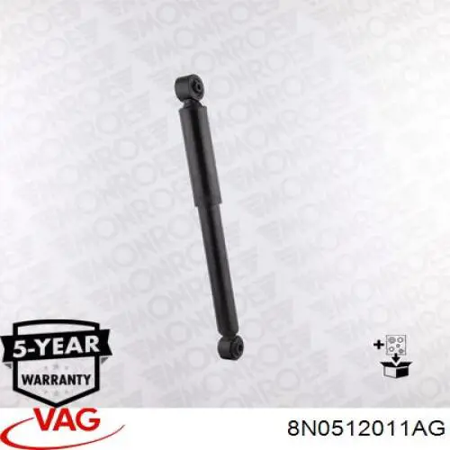 Amortiguador trasero VAG 8N0512011AG precio, desde 26,66 EUR