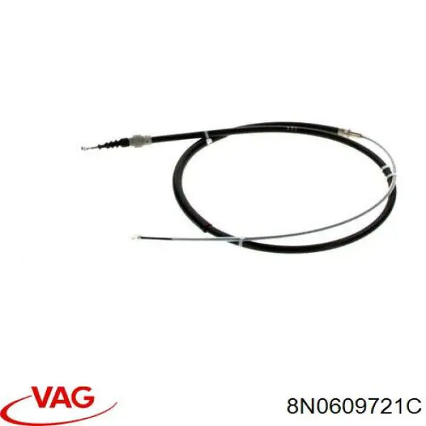 8N0609721C VAG cable de freno de mano trasero derecho/izquierdo