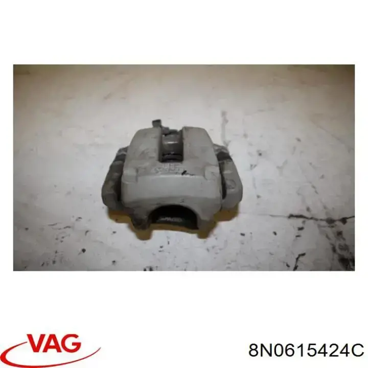 Pinza de freno trasera derecha 8N0615424C VAG