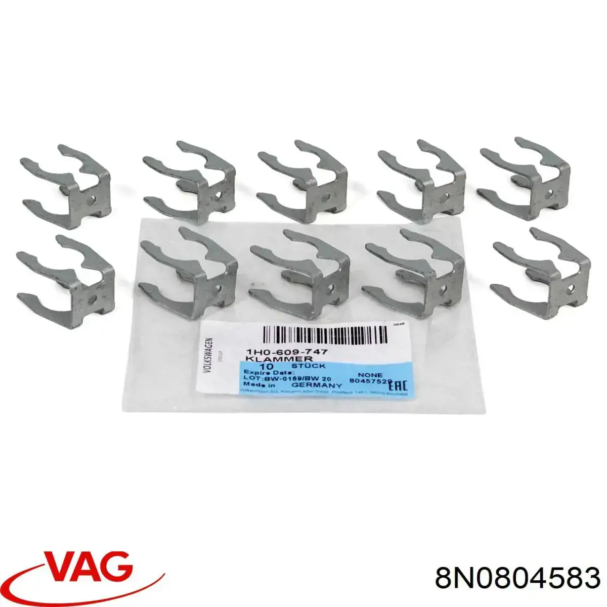 8N0804583 VAG Cojín inferior del gato