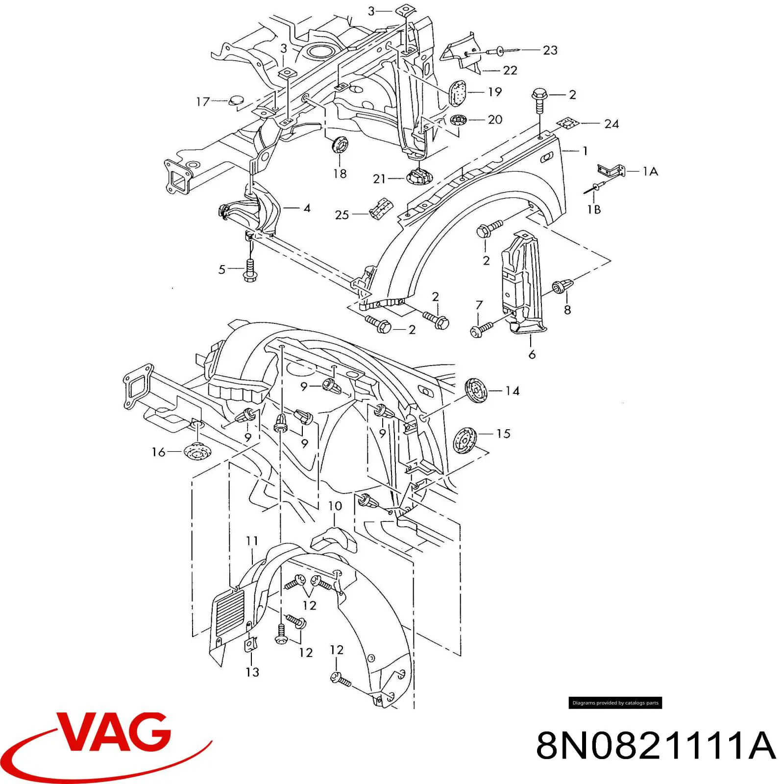  VAG 8N0821111A precio, desde 48,42 EUR