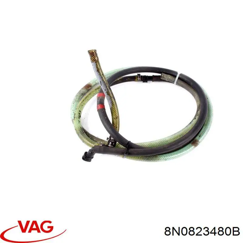 8N0823480B VAG Gancho soporte del capó