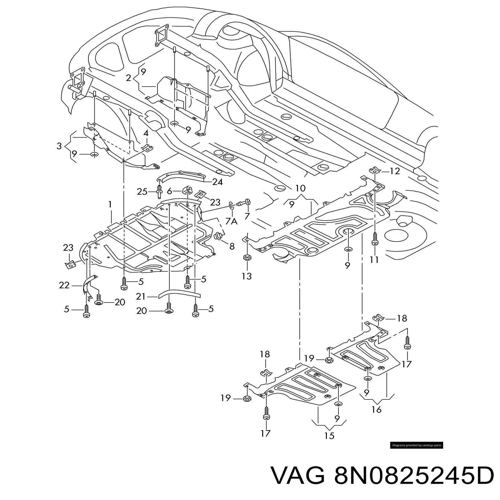 8N0825245D VAG 