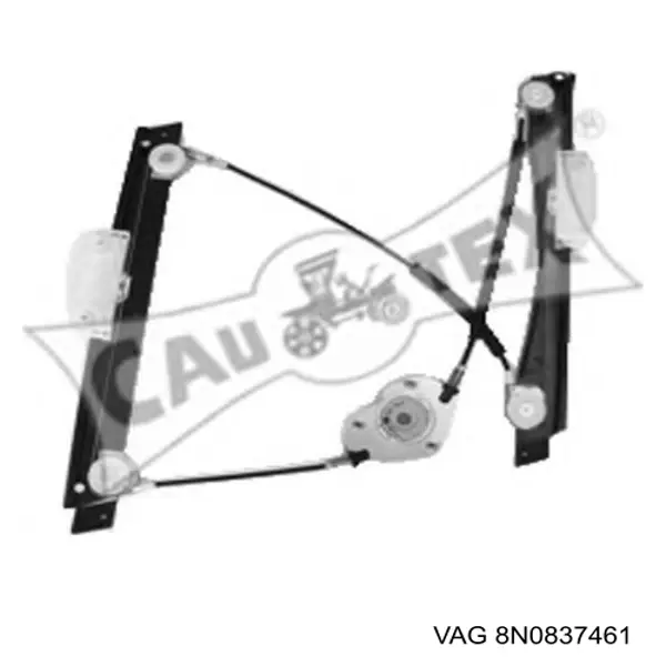 Mecanismo elevalunas delantero izquierdo VAG 8N0837461 precio, desde 92,15 EUR