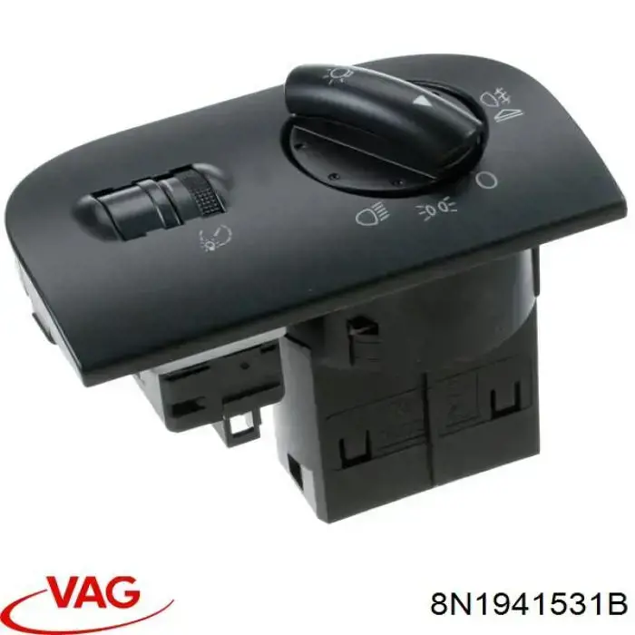 Interruptor de luces en el tablero VAG 8N1941531B precio, desde  