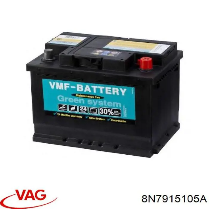 Batería de arranque VAG 8N7915105A precio, desde 304,08 EUR
