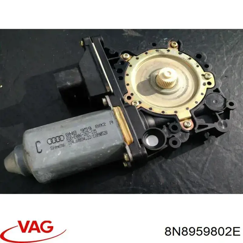 8N8959802A VAG Motor del elevalunas de la puerta delantera derecha