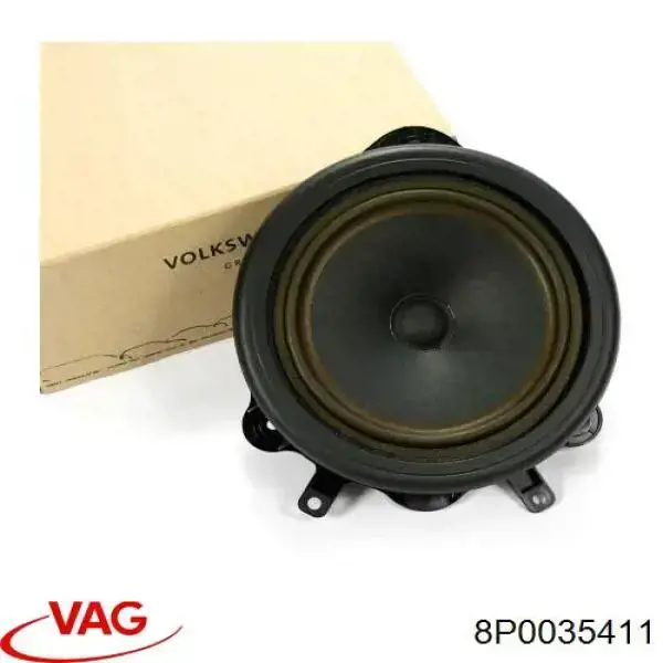 Altavoz de la puerta delantera 8P0035411 VAG