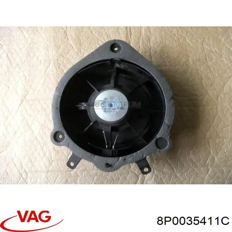 Altavoz de la puerta delantera VAG 8P0035411C