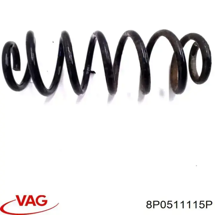 Muelle de suspensión trasero VAG 8P0511115P precio, desde 37,90 EUR
