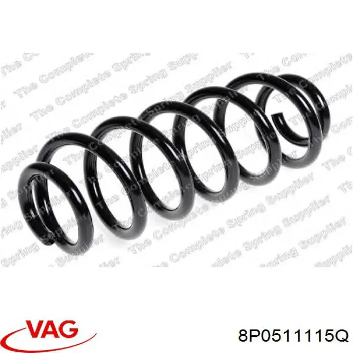 Muelle de suspensión trasero VAG 8P0511115Q precio, desde 34,02 EUR