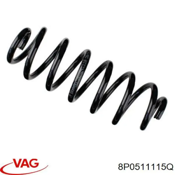 Comprar 8P0511115Q VAG Muelle de eje trasero