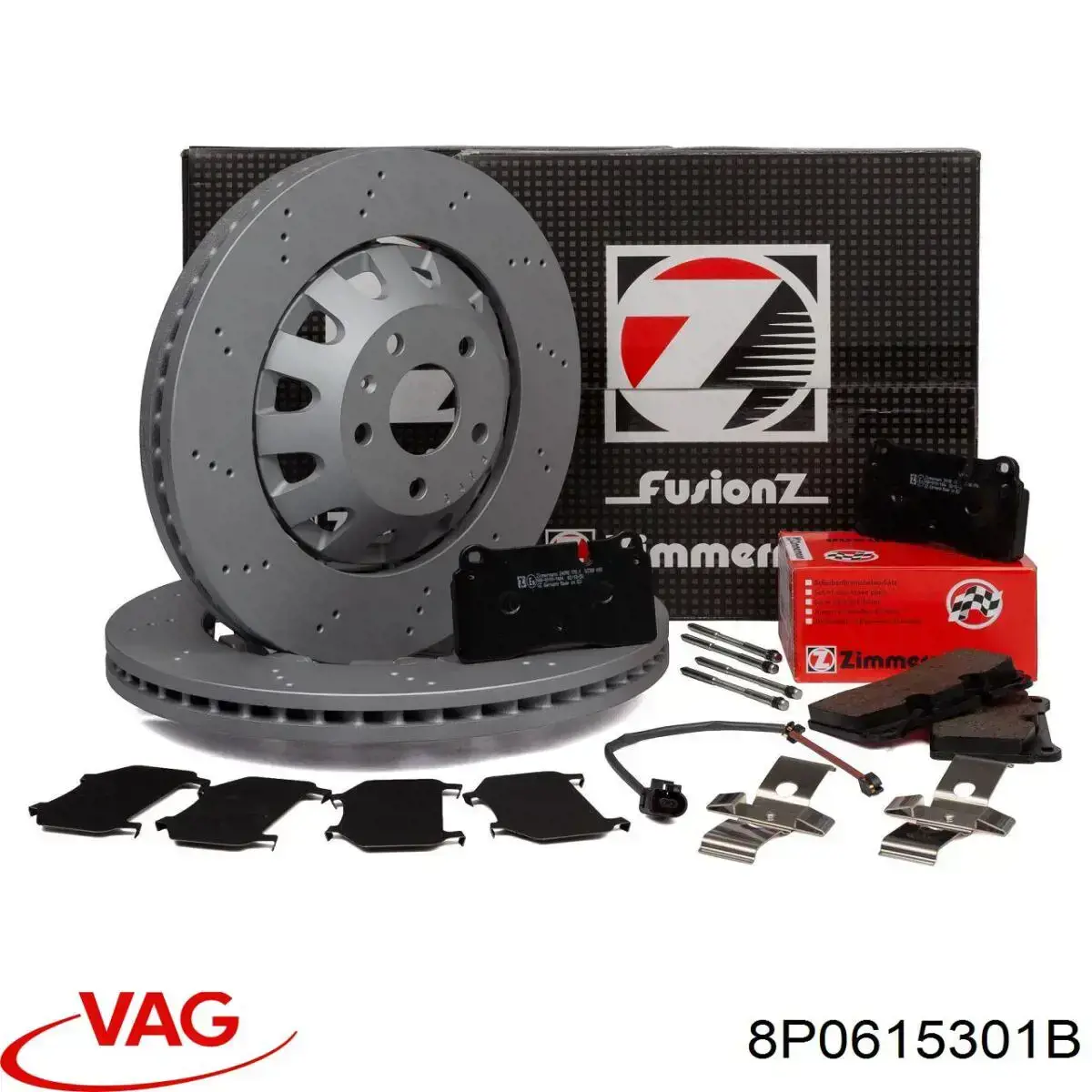 Frenos delanteros VAG 8P0615301B precio, desde 441,73 EUR