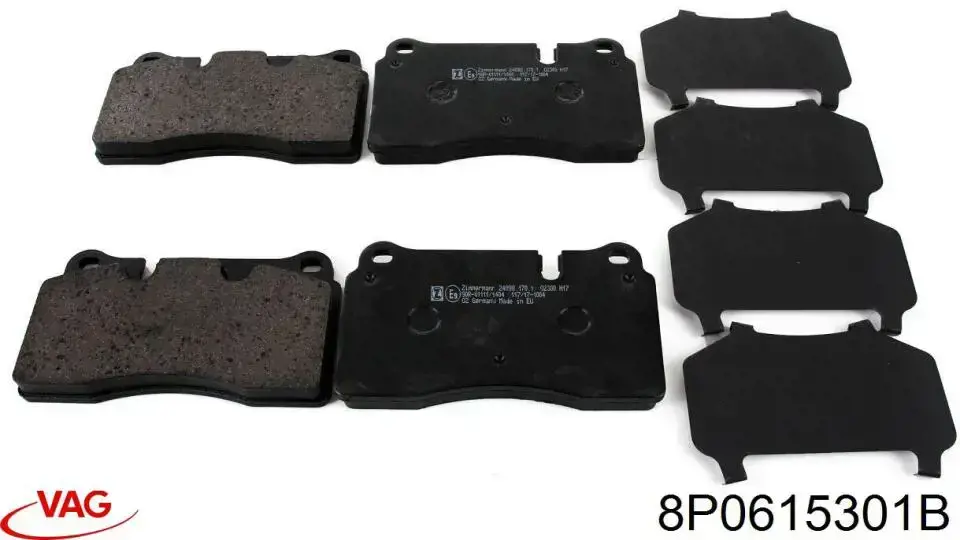 Frenos delanteros VAG 8P0615301C precio, desde 441,73 EUR