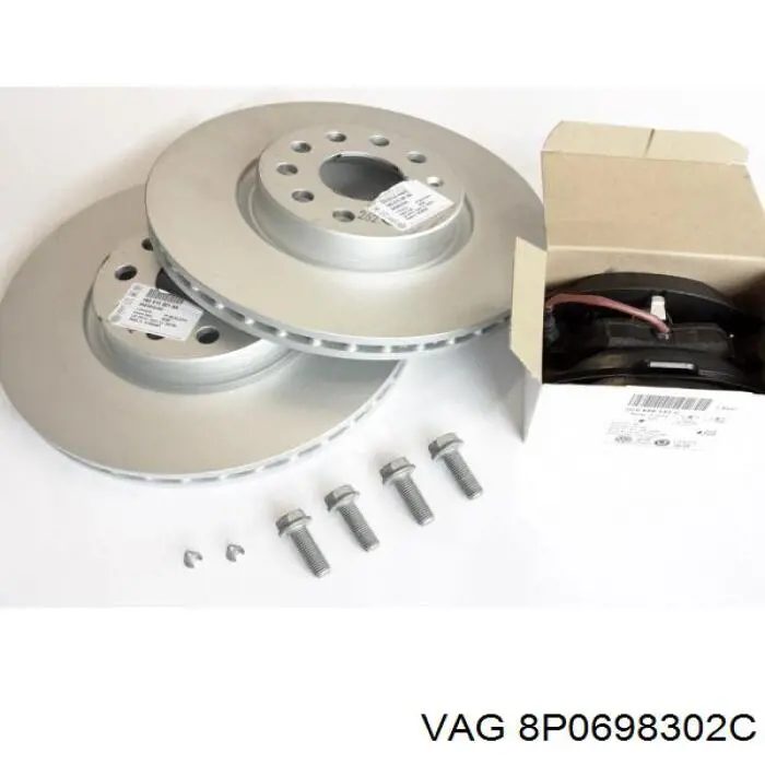 Frenos delanteros VAG 8P0698302C precio, desde 54,17 EUR