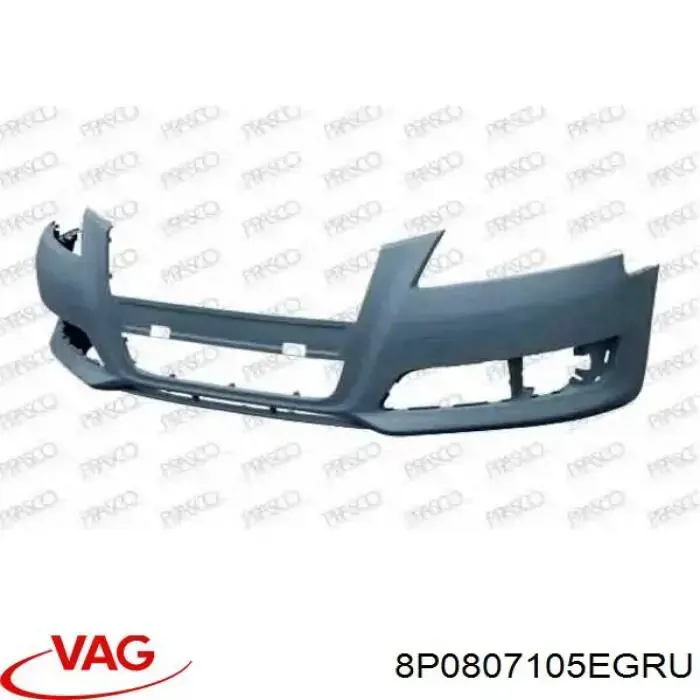 Parachoques delantero VAG 8P0807105EGRU precio, desde 112,49 EUR