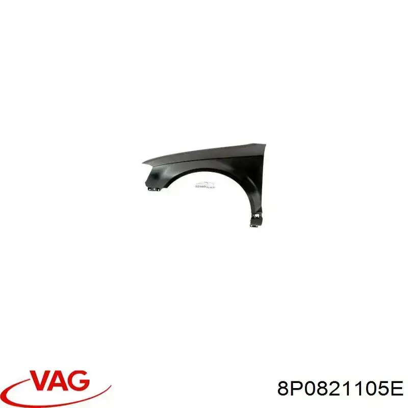 Aleta delantera izquierda VAG 8P0821105E precio, desde 71,51 EUR