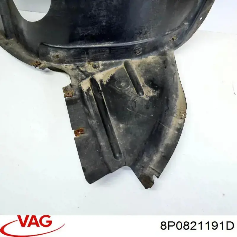 Guardalodos delantero izquierdo VAG 8P0821191D precio, desde 23,24 EUR