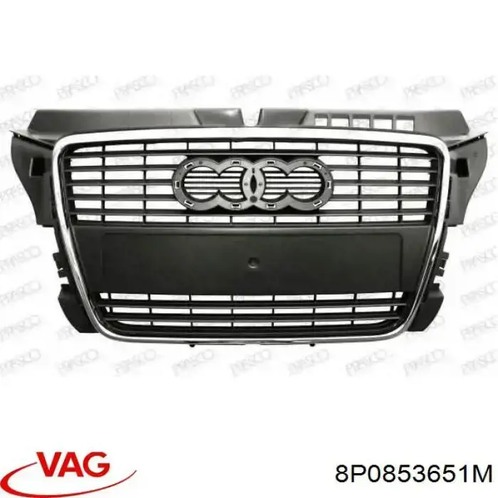 8P0853651M VAG Calandra